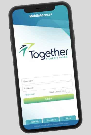 together credit union login mobile app
